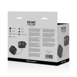 Begme -  Black Edition Premium Menottes